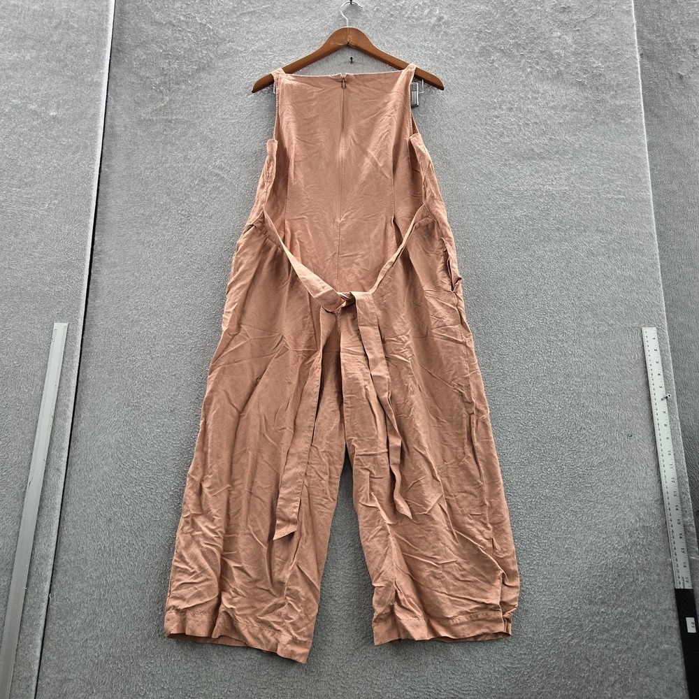Uniqlo Rust-Brown Wide-Leg Jumpsuit - Picture 11 of 12